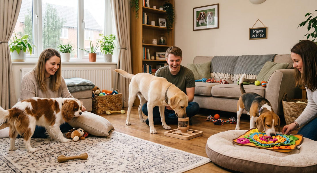 How to Keep Dogs Entertained Indoors