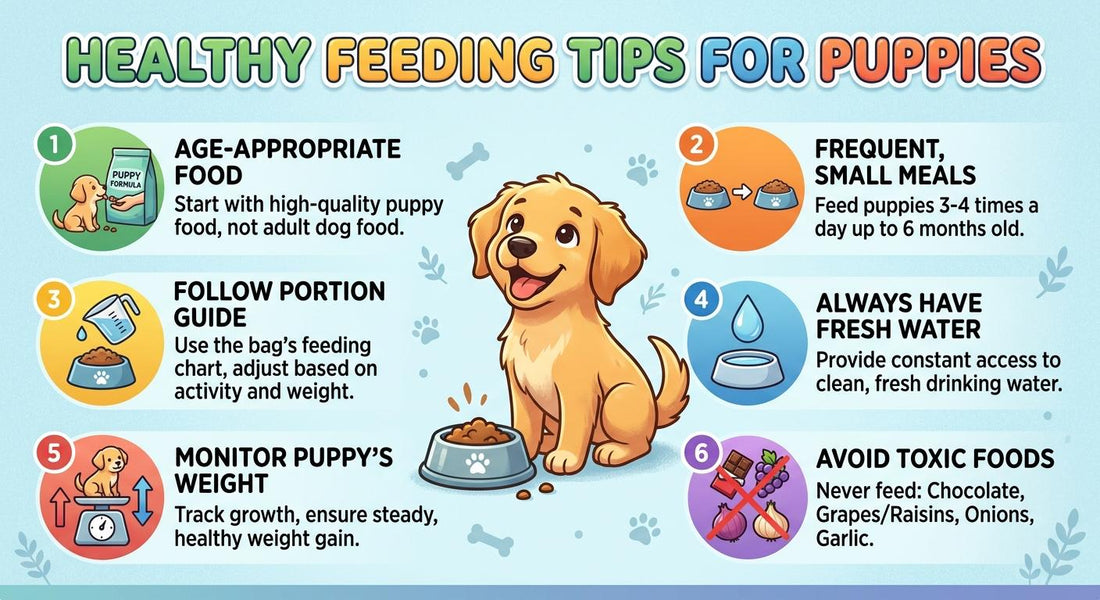 Healthy Feeding Tips for Puppies